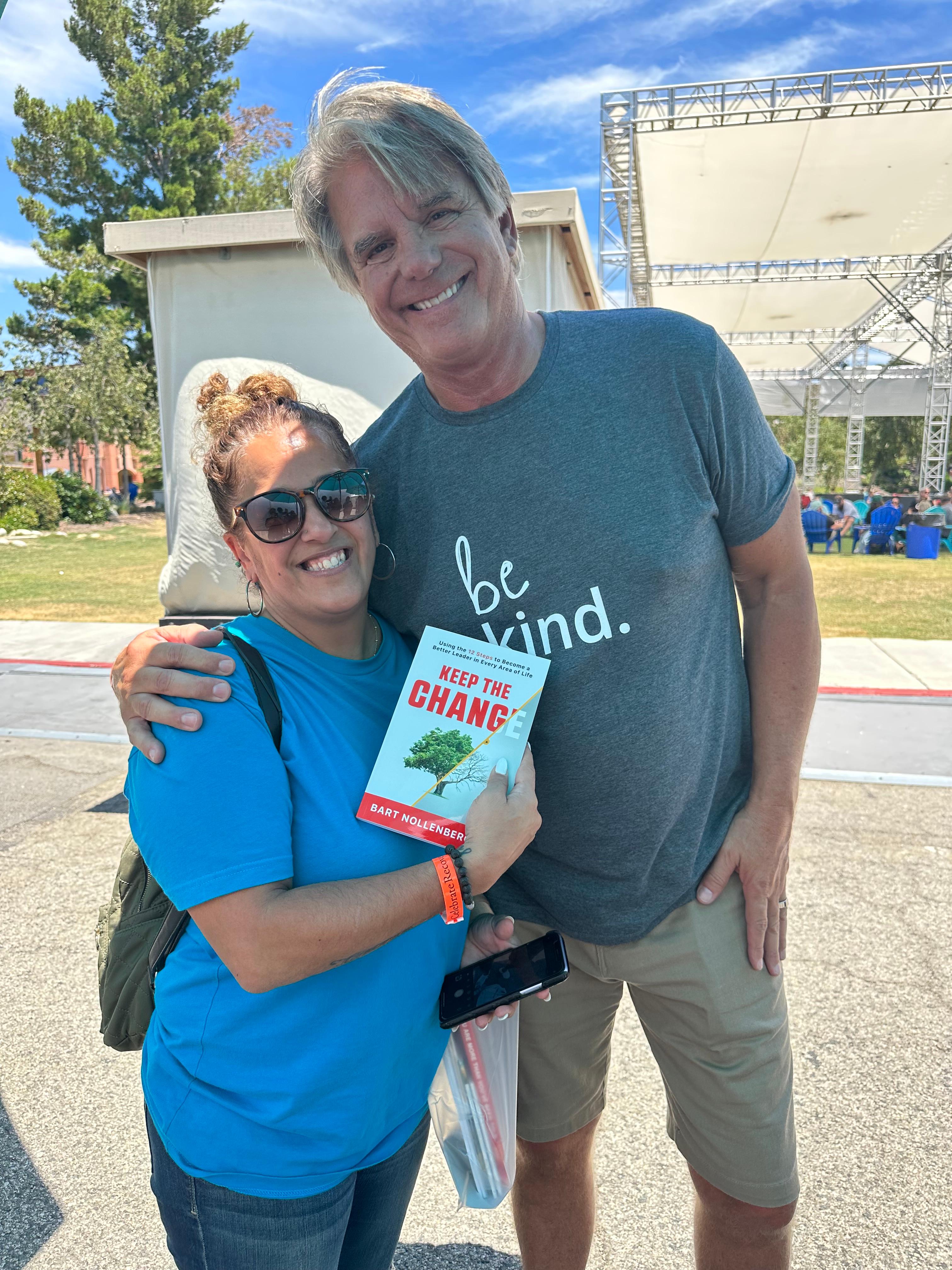 Meeting Keep The Changers at Celebrate Recovery Summit 2023