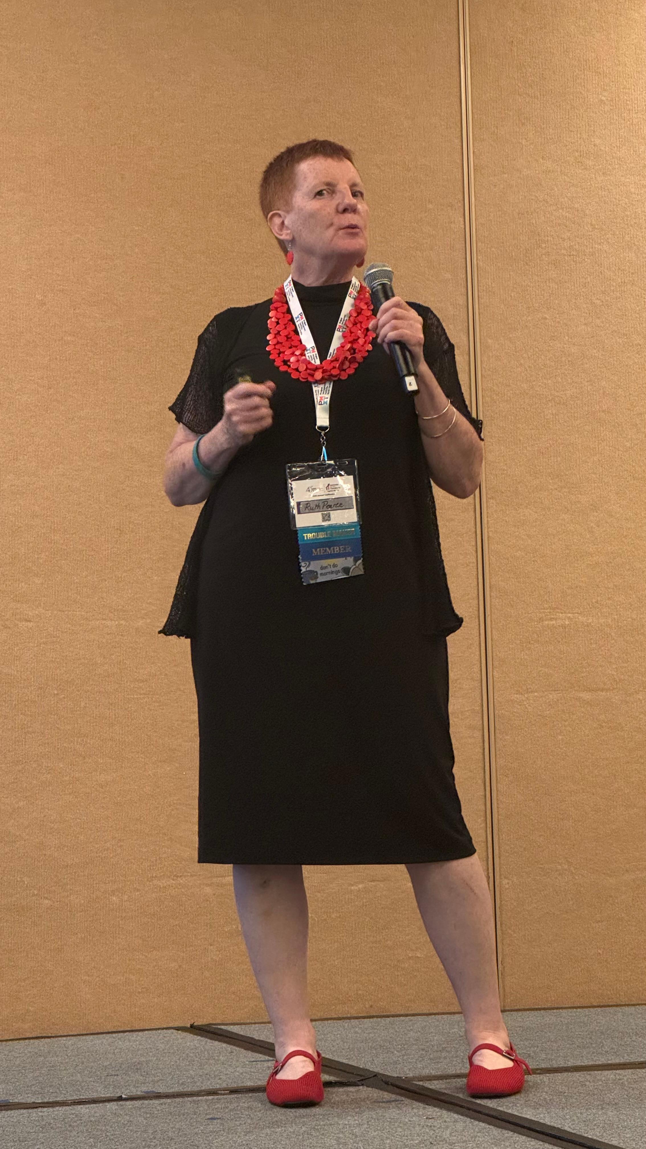 Ruth Pearce Speaking at Annual Conference