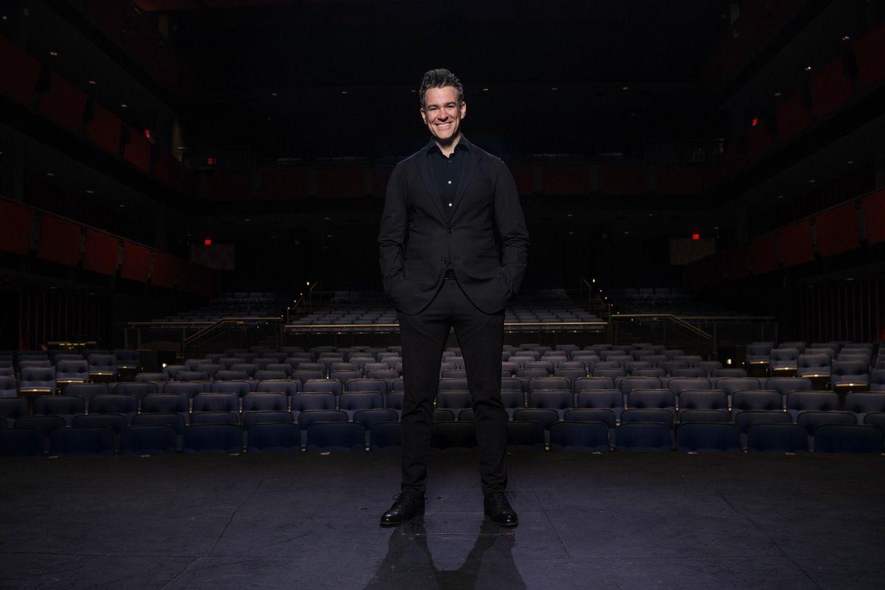Jeff Civillico full body on stage