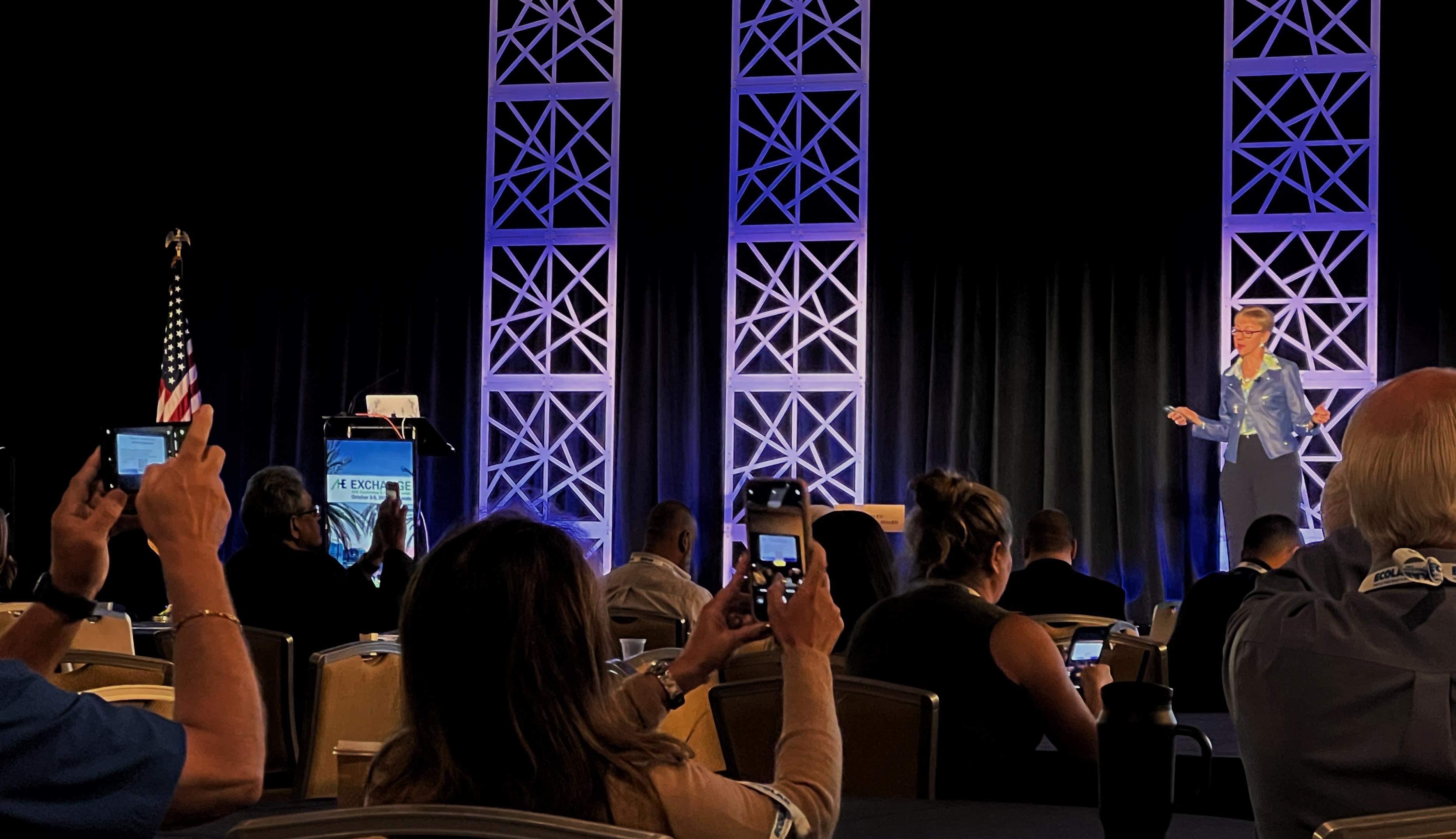 Speaking for American Hospital Association in Orlando