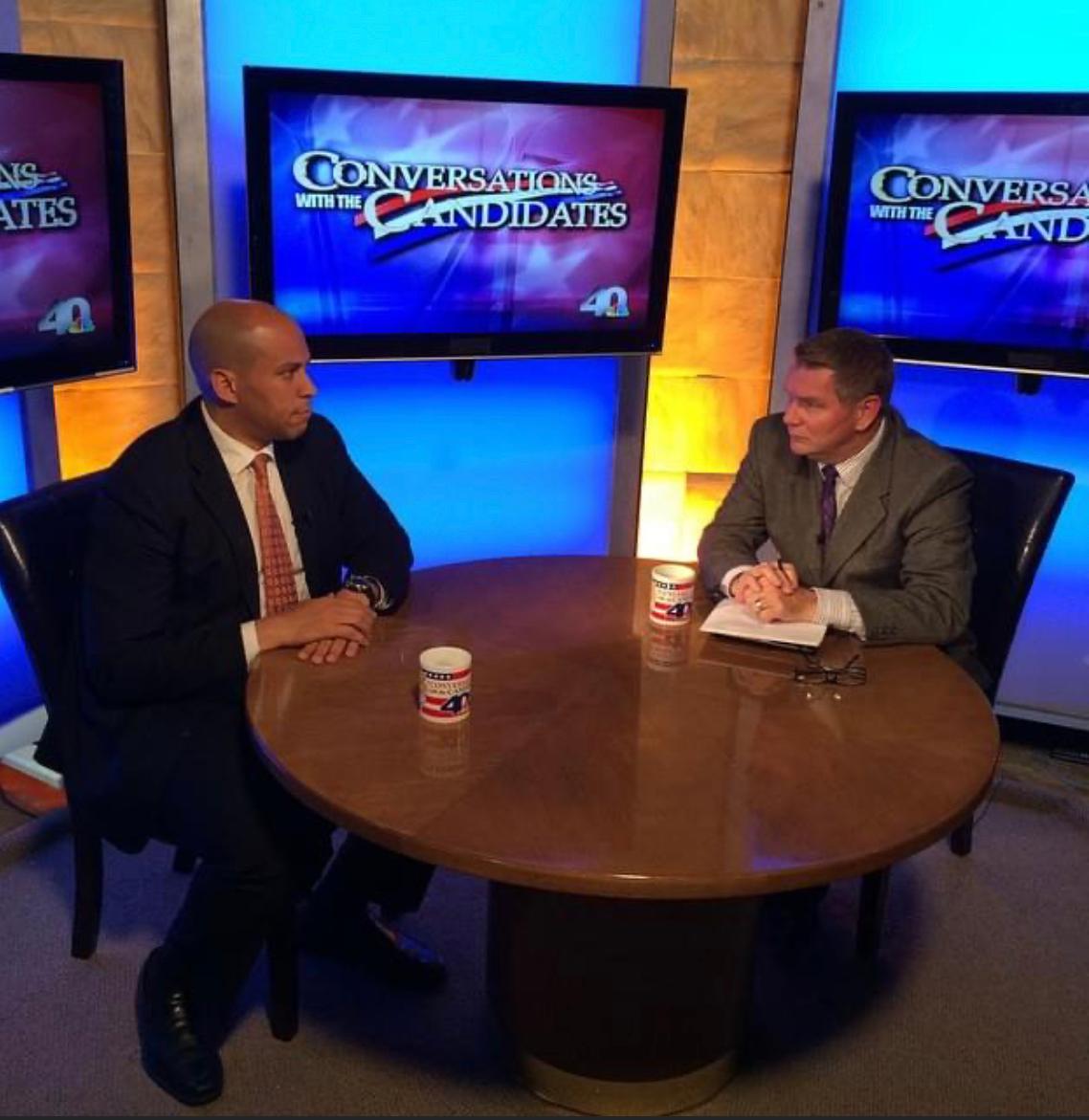 Interviewing U.S. Senator Cory Booker