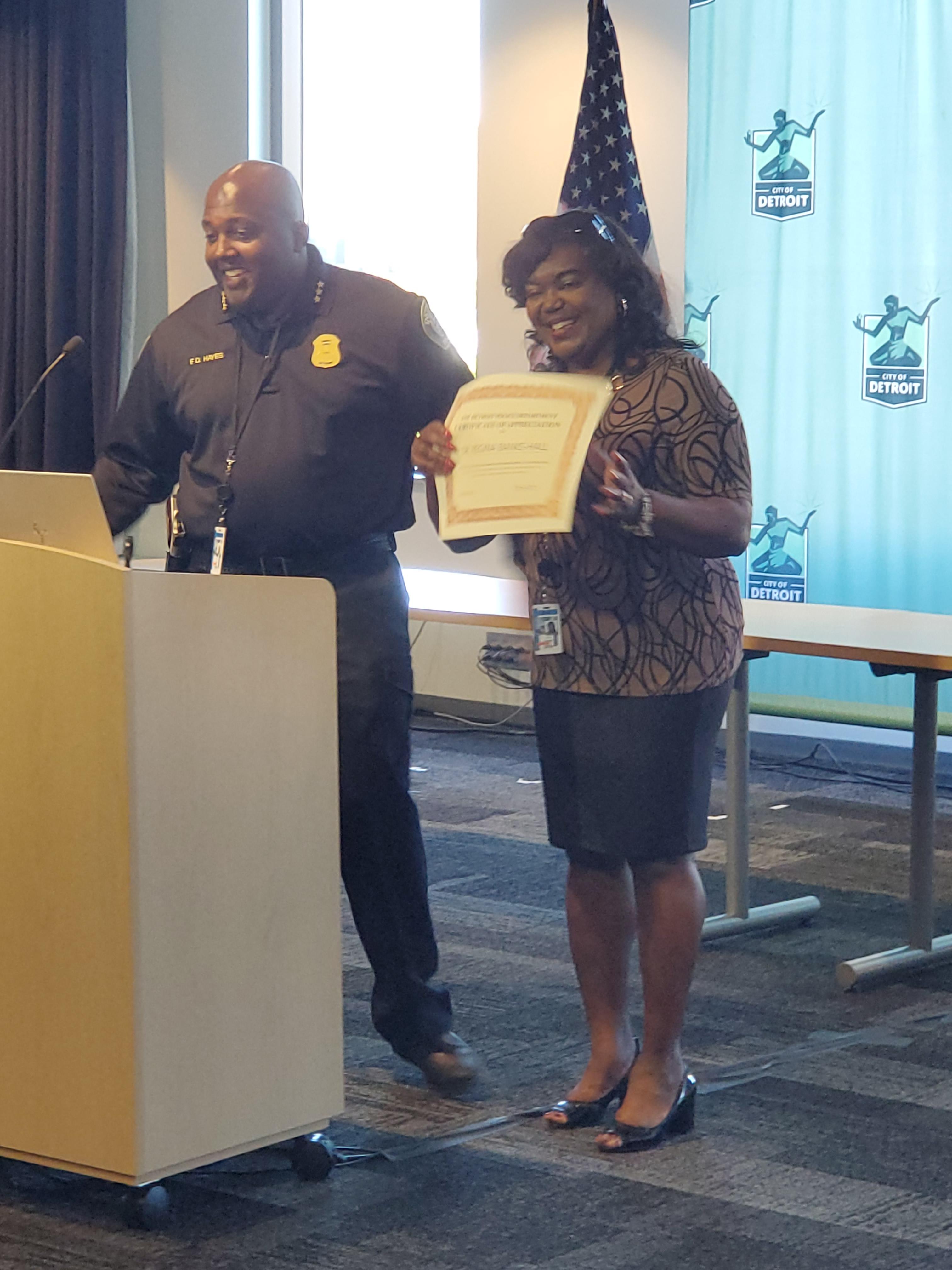Award Presentation DPD