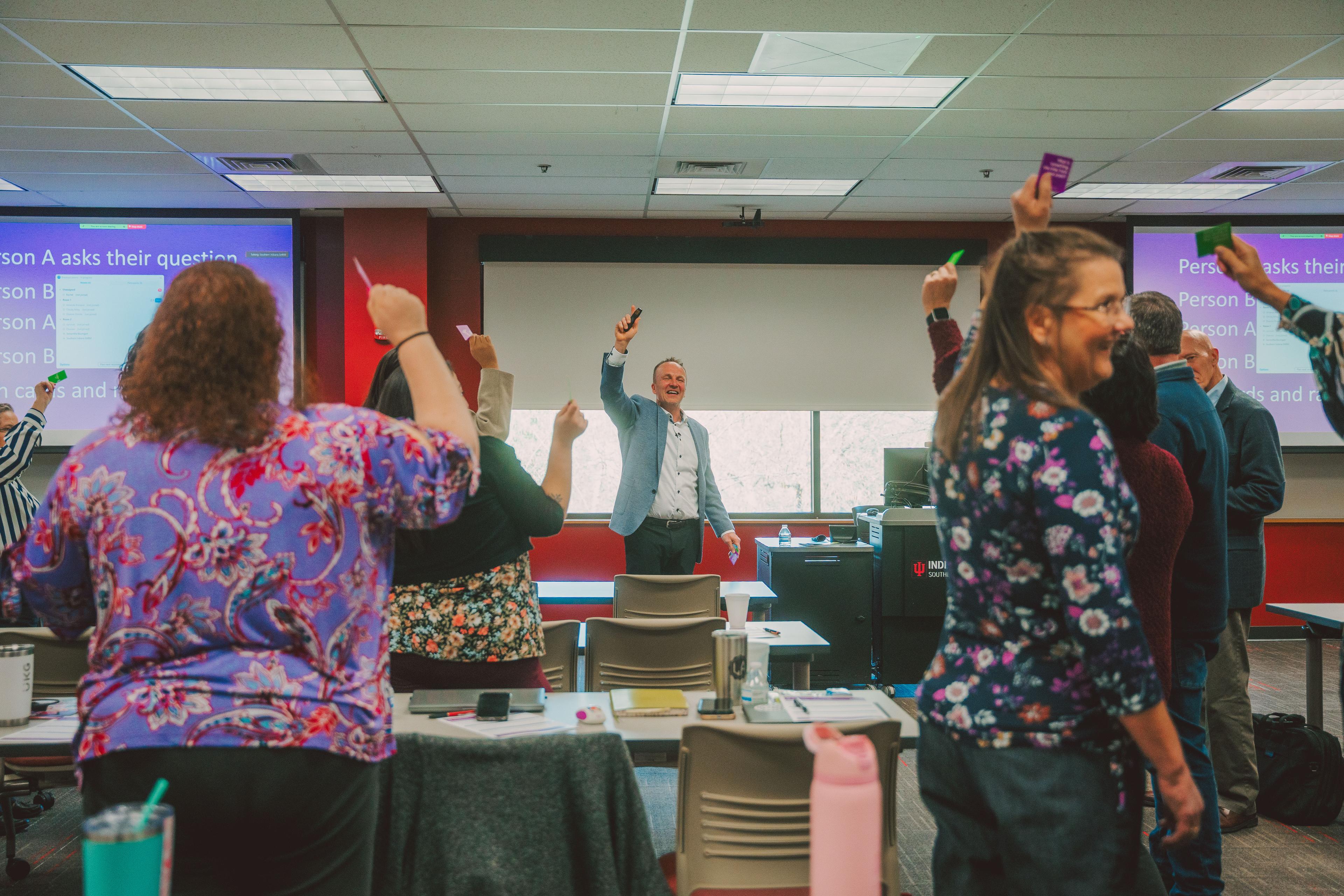 Trevor Blondeel Audience Interaction