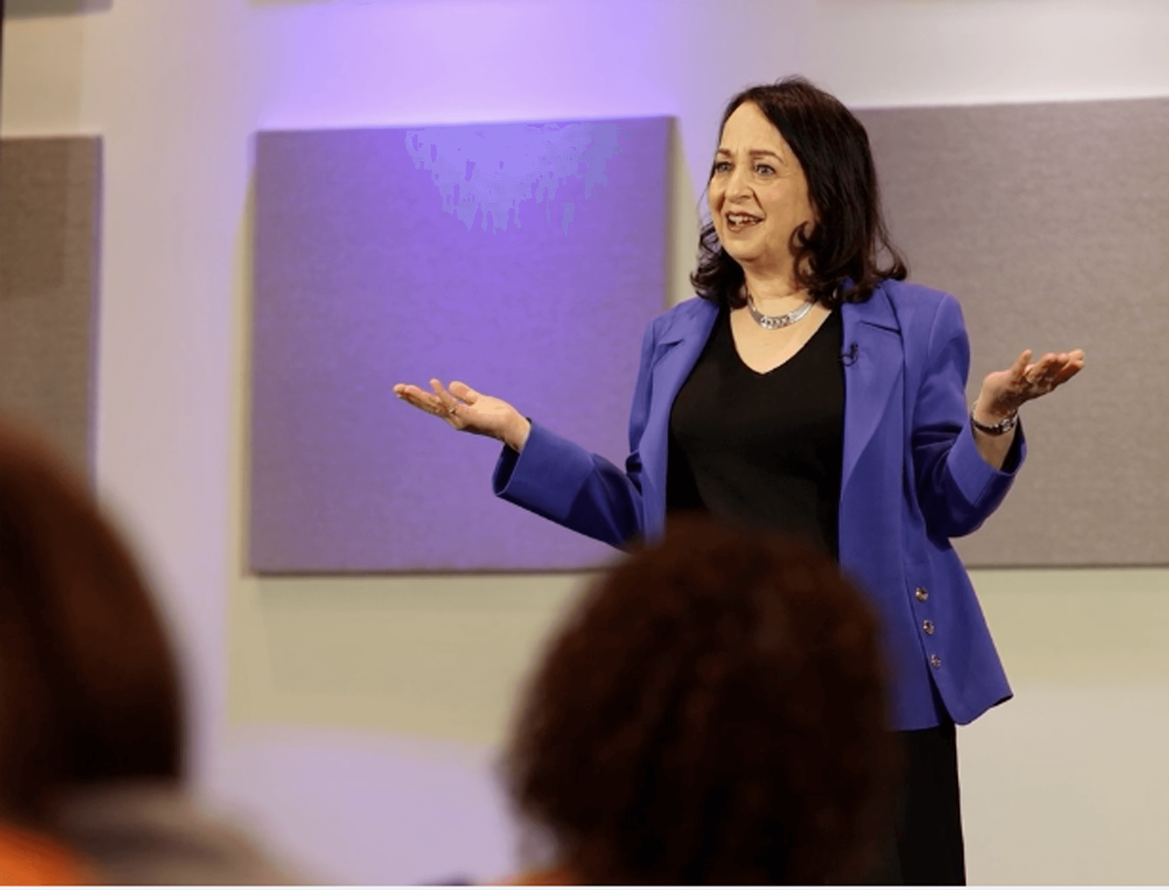 Pam Harper Speaks at business event