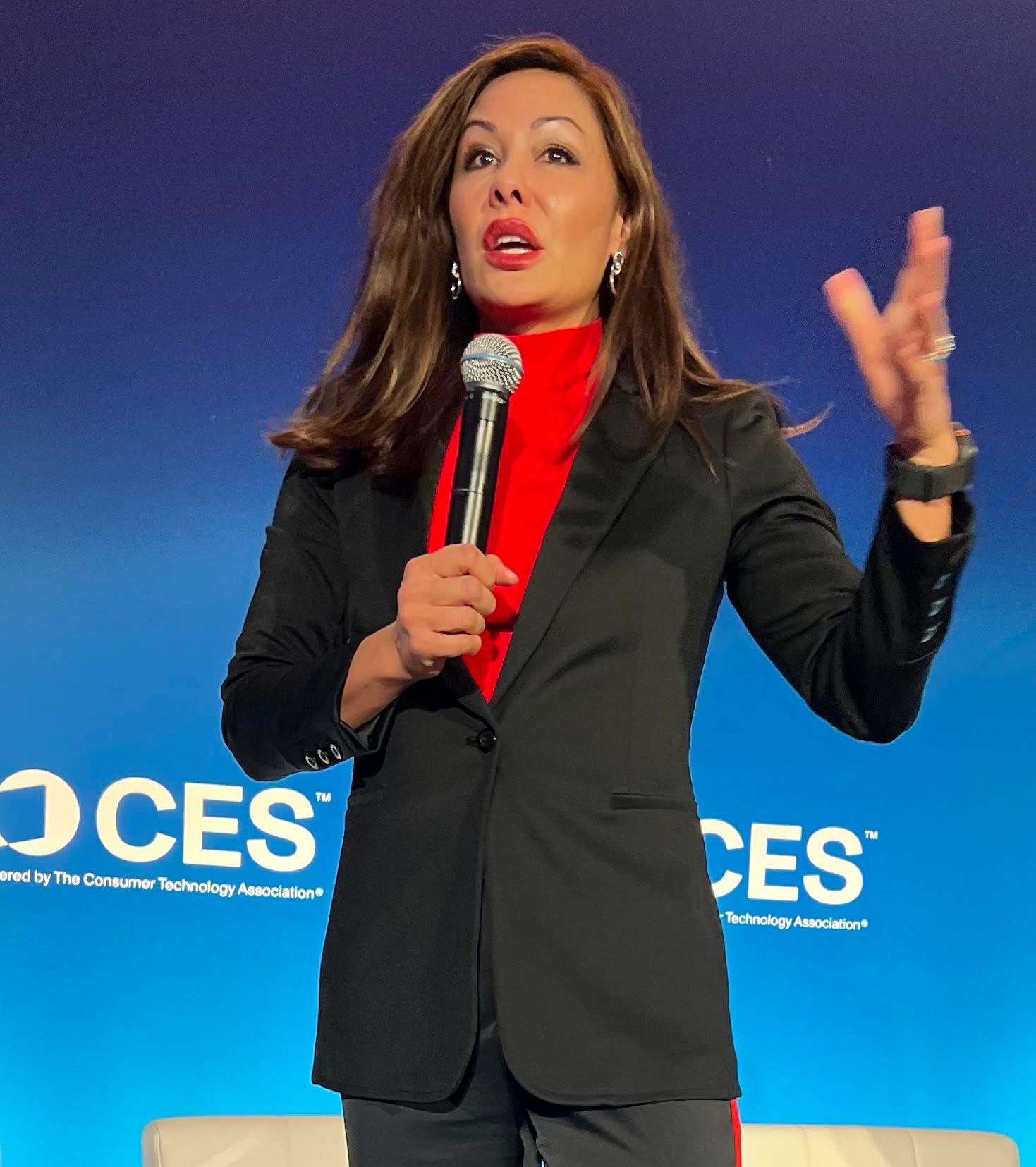 Susan Sly Speaking at CES 2025