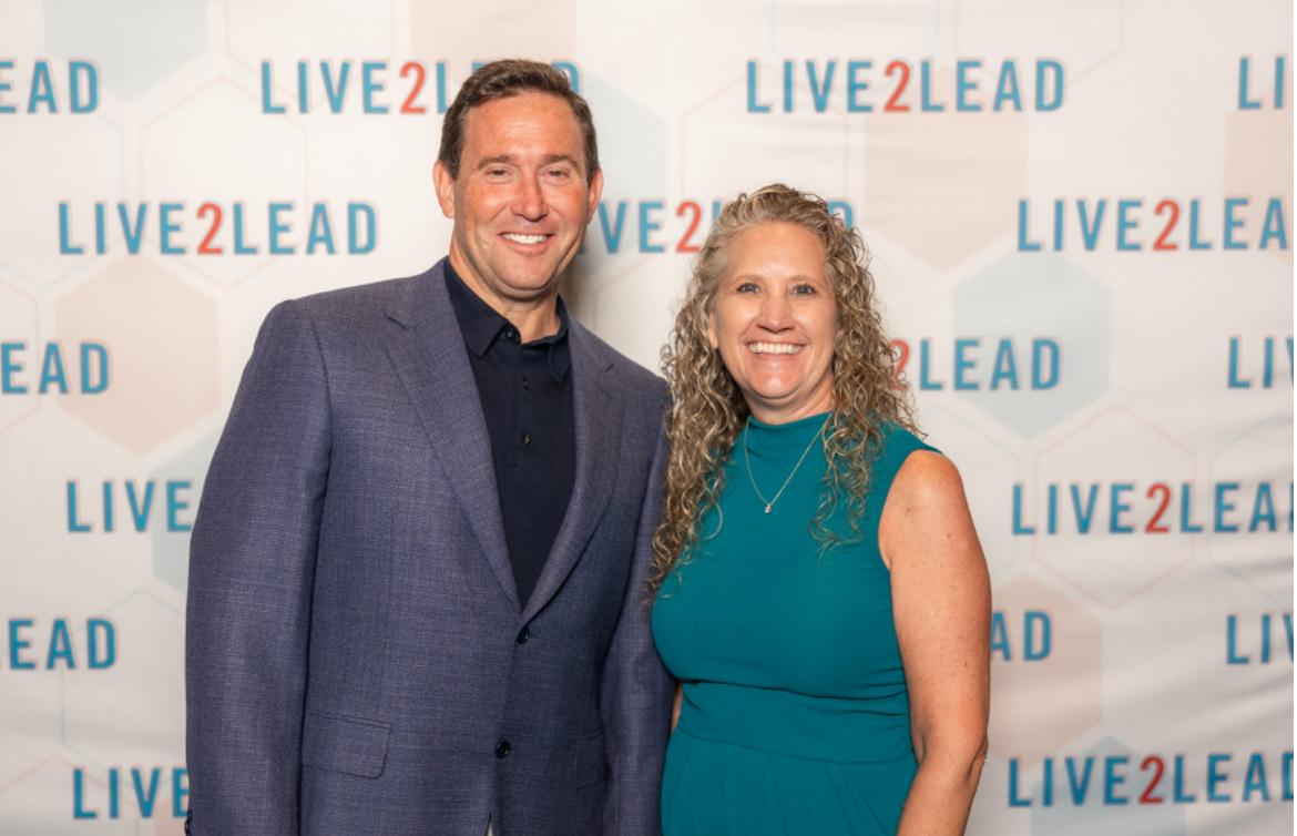 Kelly Paiz with Jon Gordon