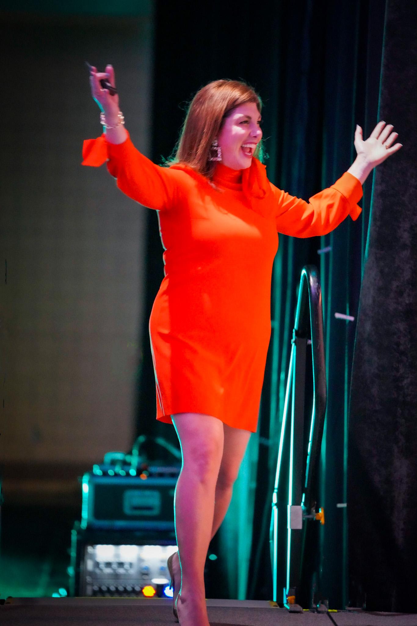 Joyce Marter On Stage