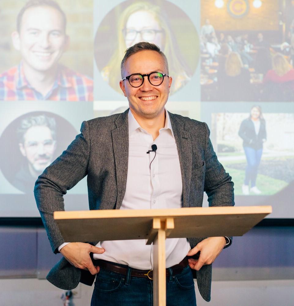Caleb Gardner podium