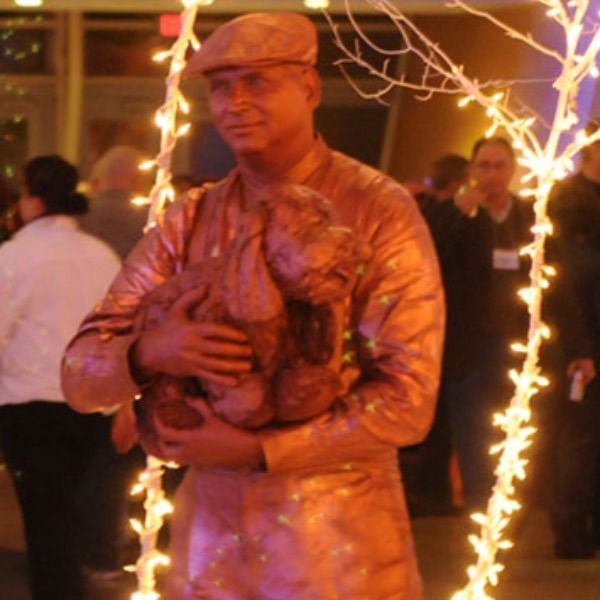 HUMAN STATUE