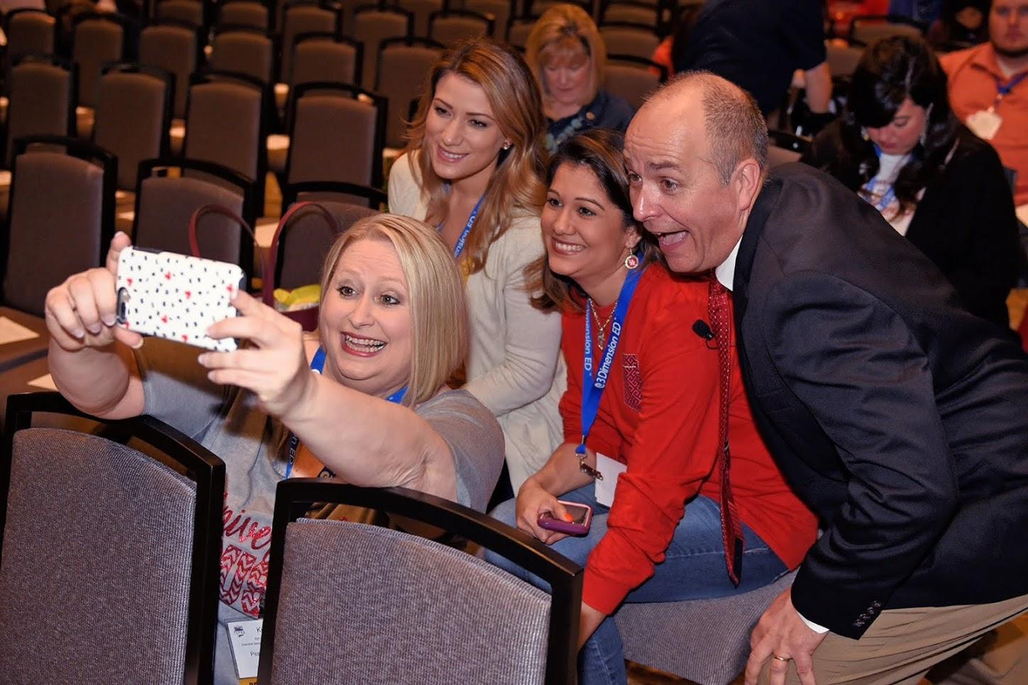 Fun with audience members