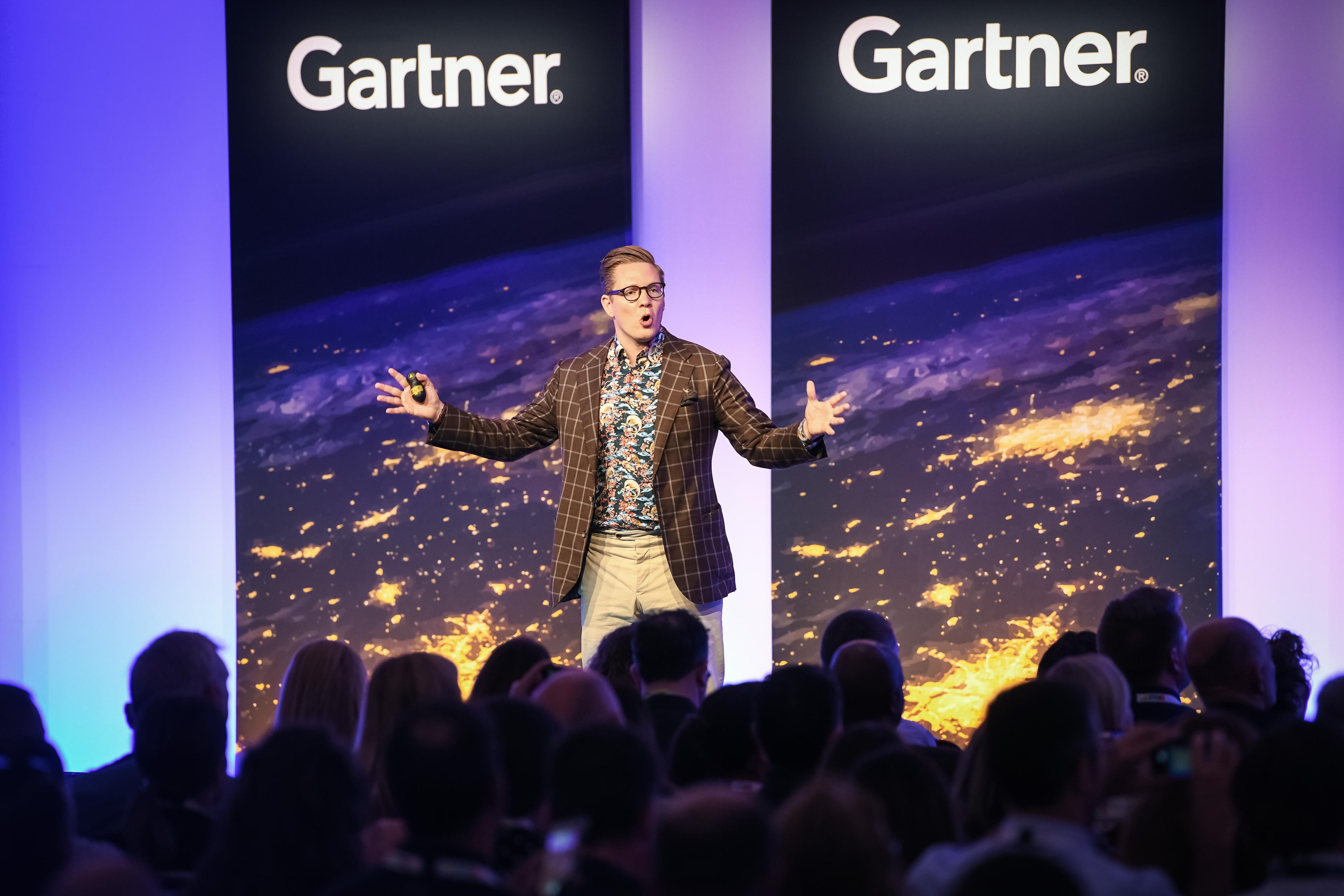 Gartner Futurist Anders Sorman-Nilsson at Gartner CX Summit, London, 2