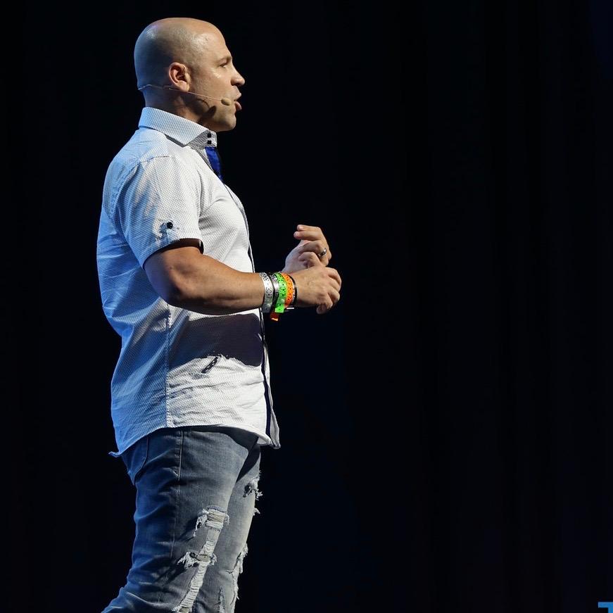 David speaking as a keynote speaker