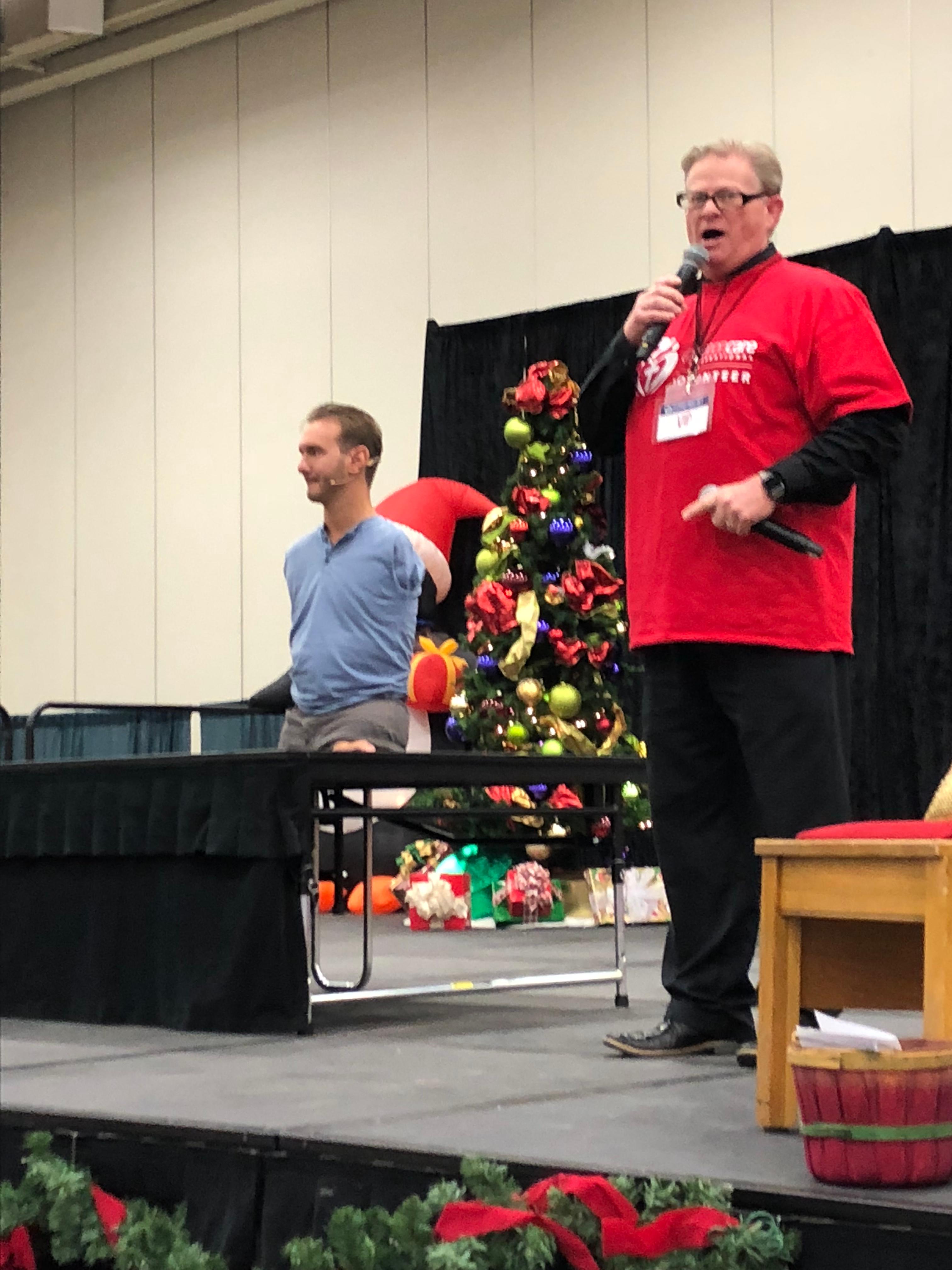SHARING THE STAGE WITH NICK V