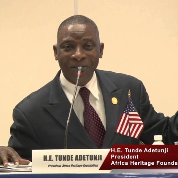 Ambassador Tunde Adetunji