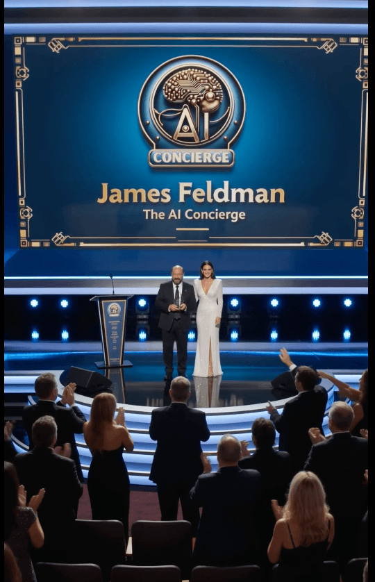 AI created award ceremony