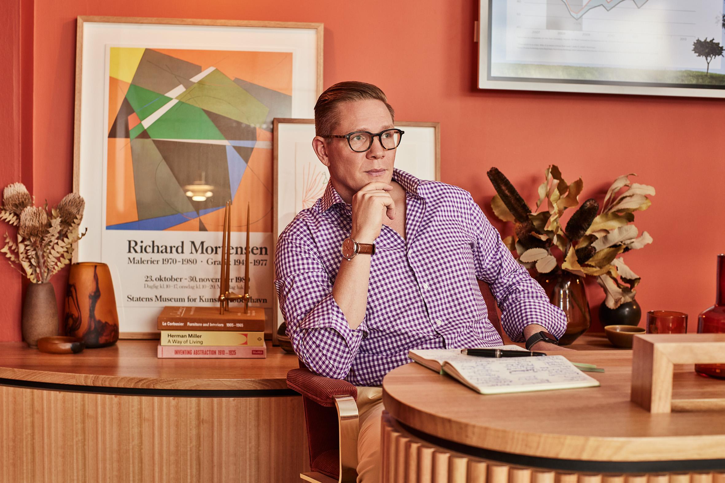 Futurist Anders Sörman-Nilsson in Thinque Studio