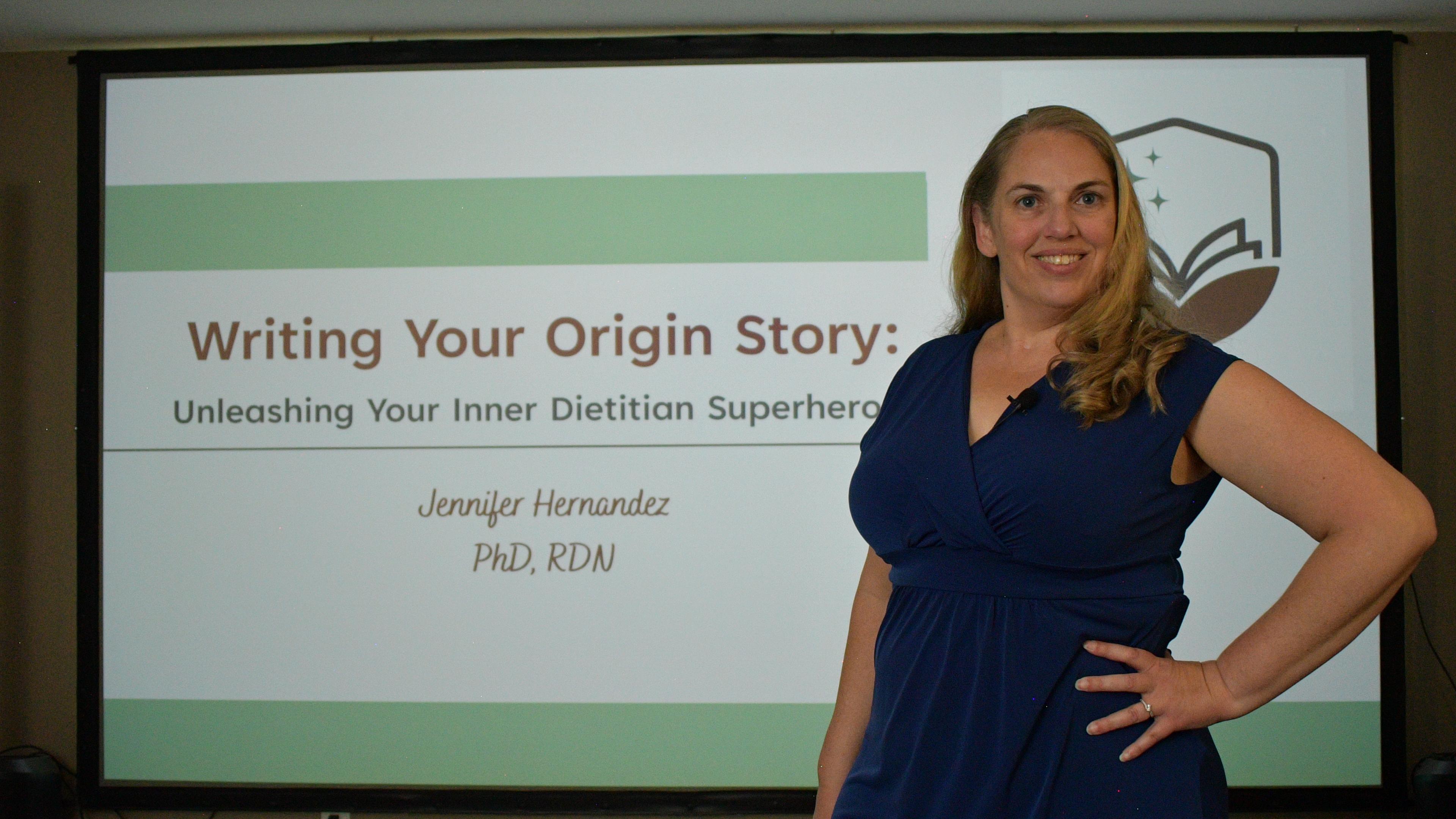 Writing Your Origin Story presentation