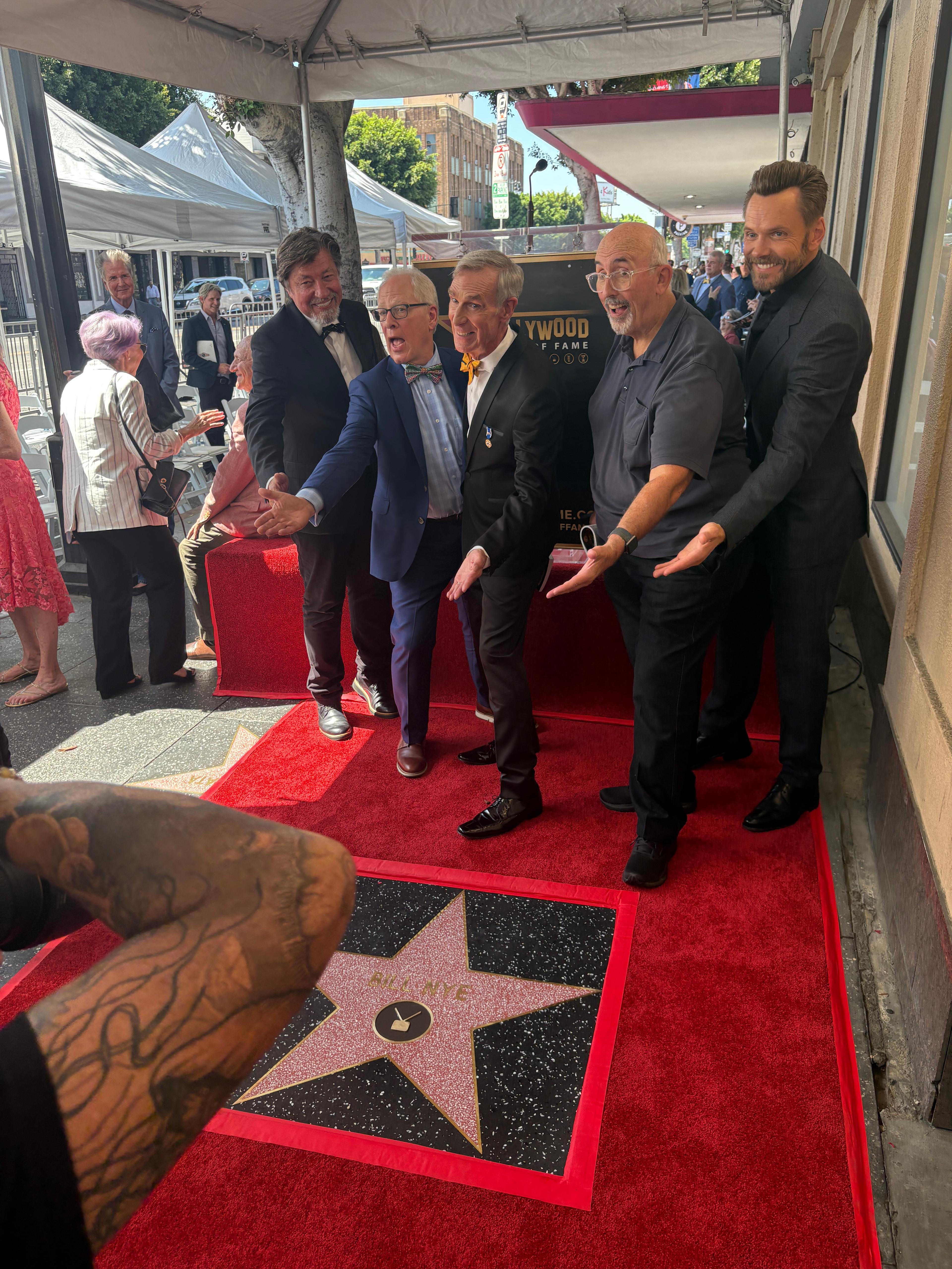 Bill Nye Walk of Fame