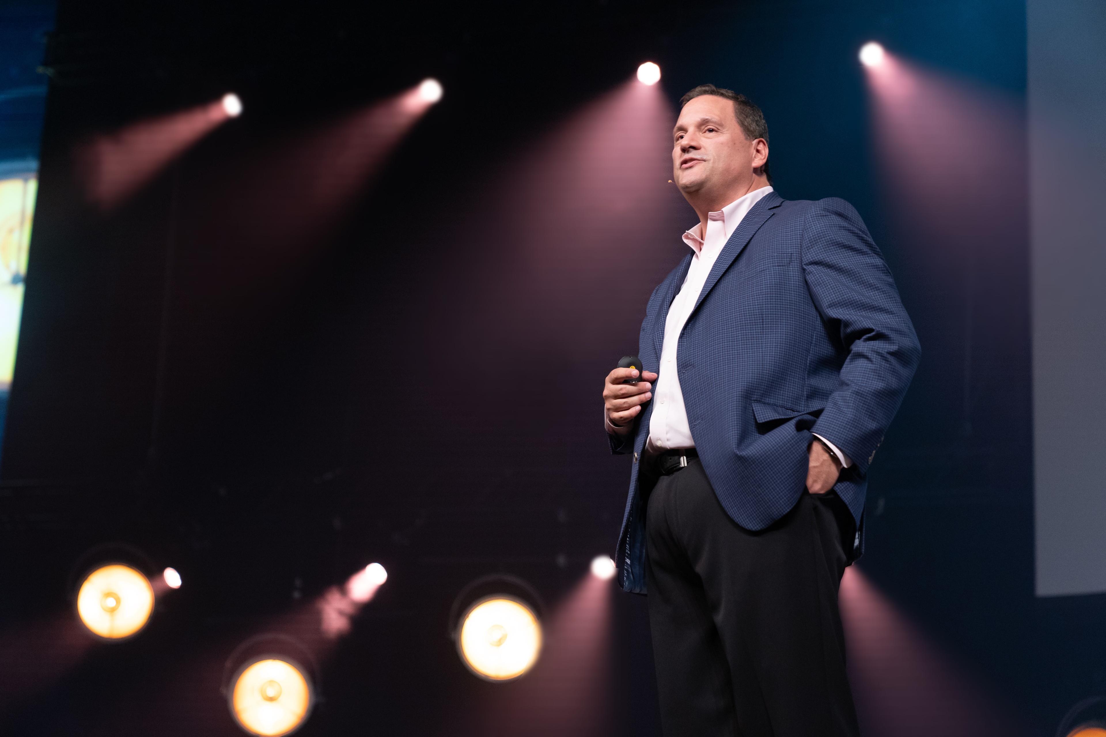 Mark C. Perna - Onstage Action Shot 1