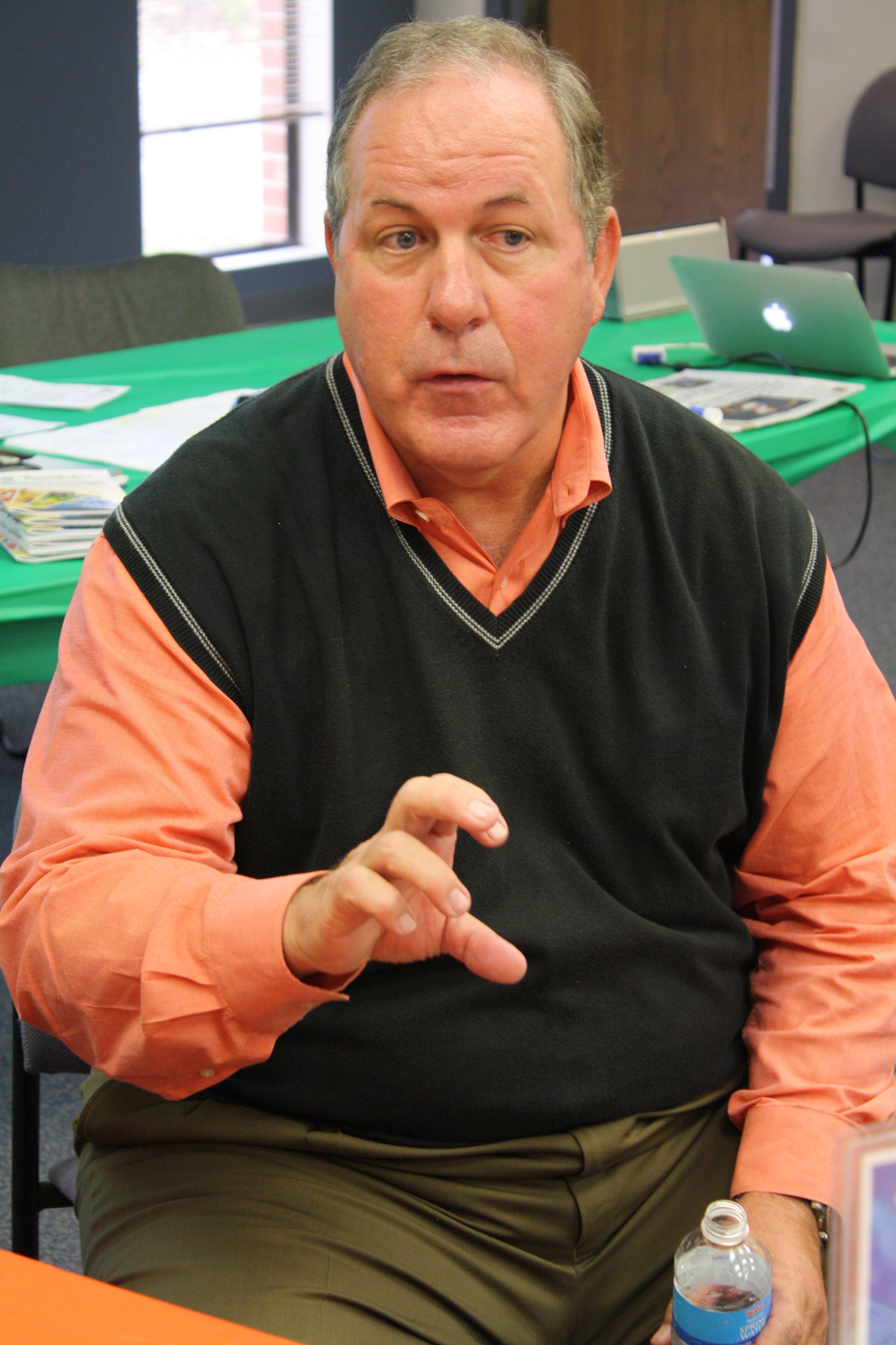 Getting in close during a break-out session