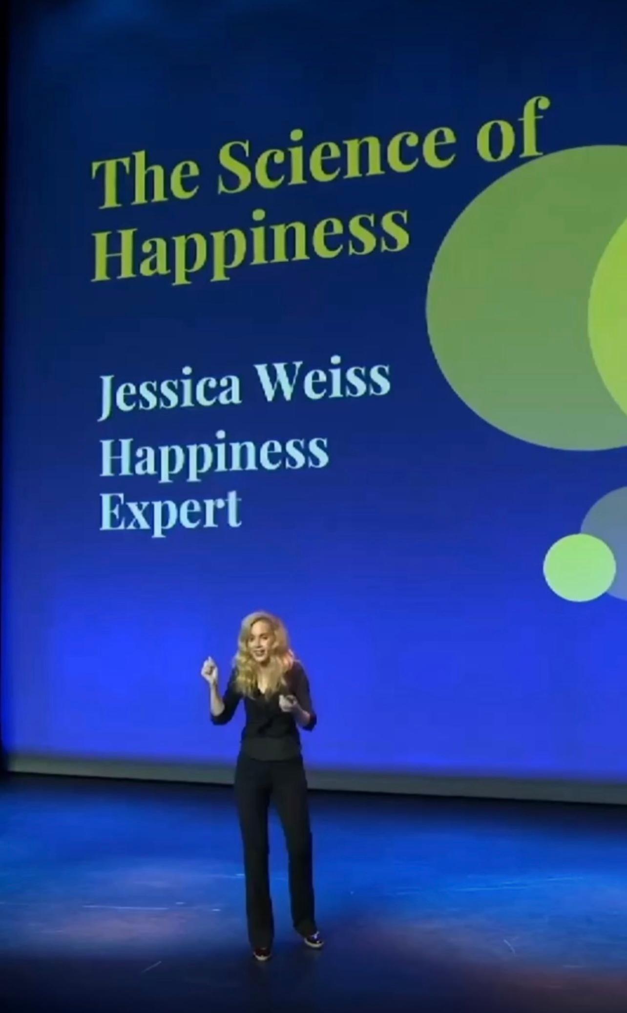 Jessica Weiss Happiness Expert