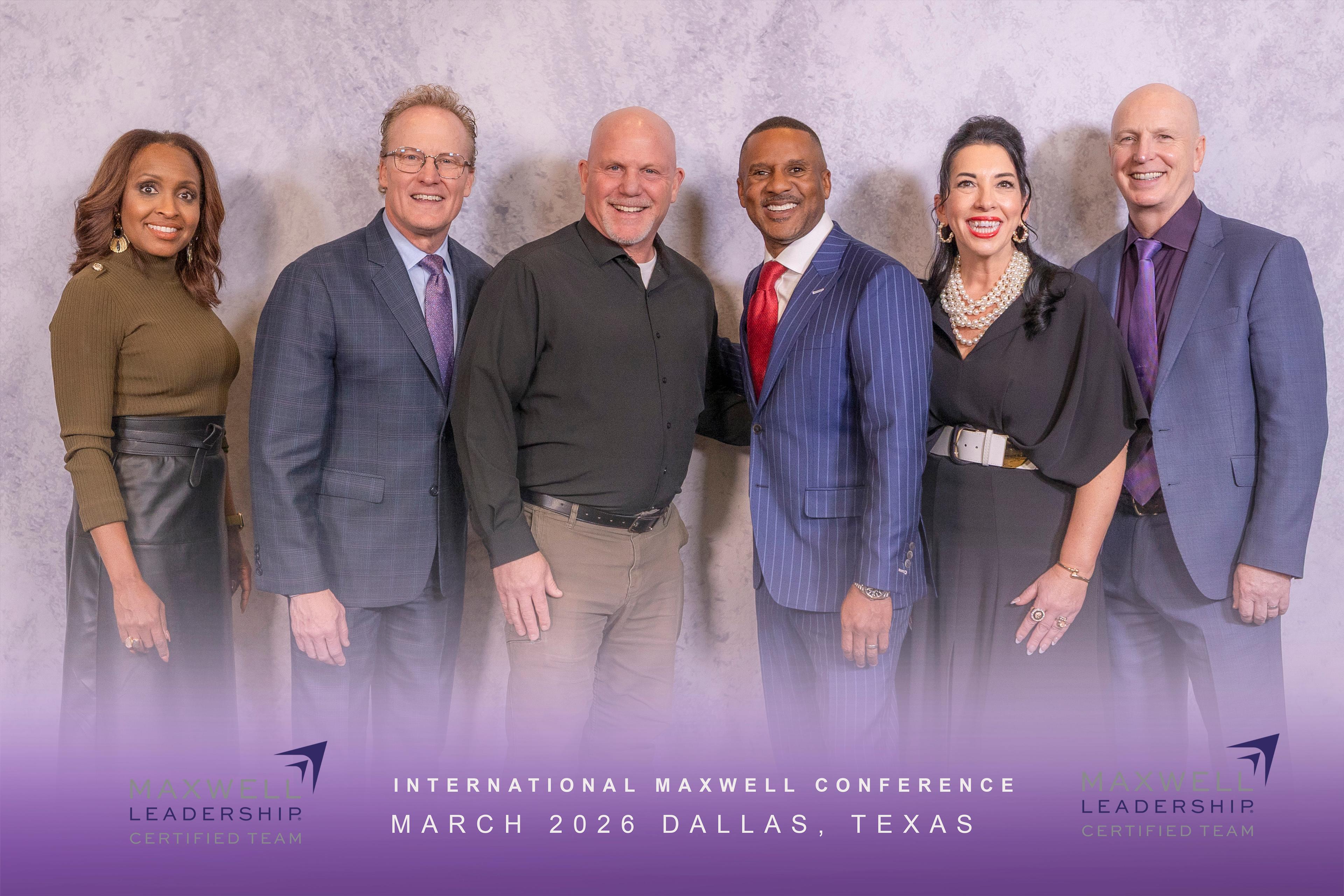 Proud member of Maxwell Leadership Team
