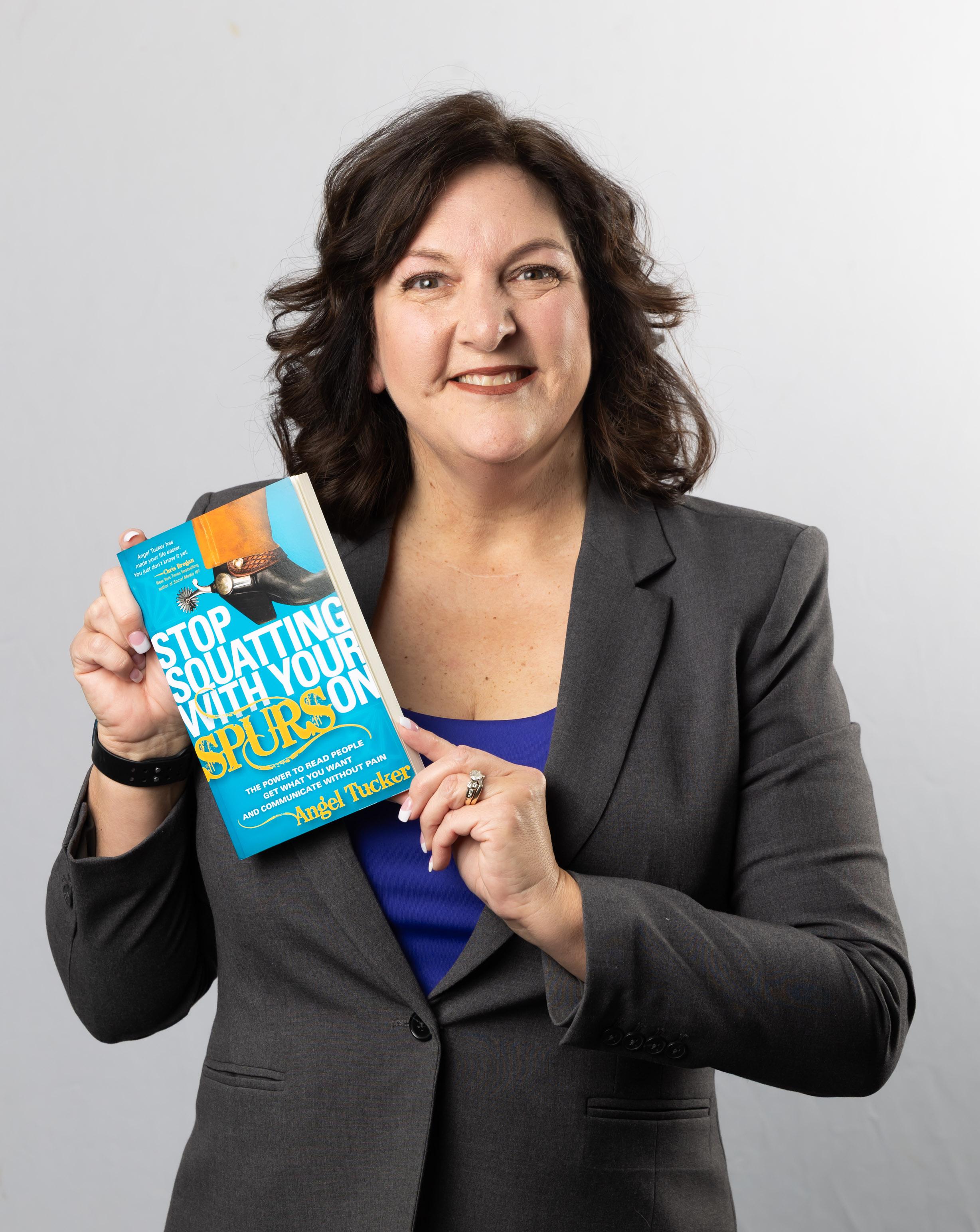 Angel Tucker With Best-Selling Book