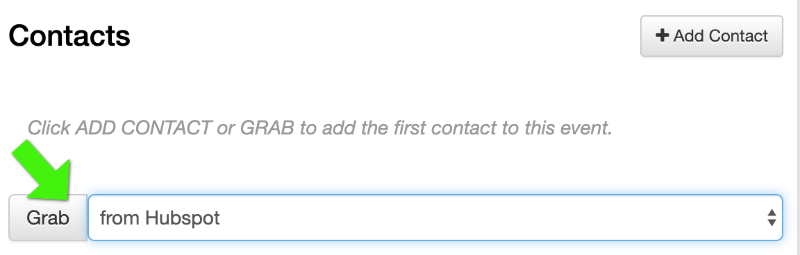 grab button