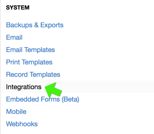 integrations