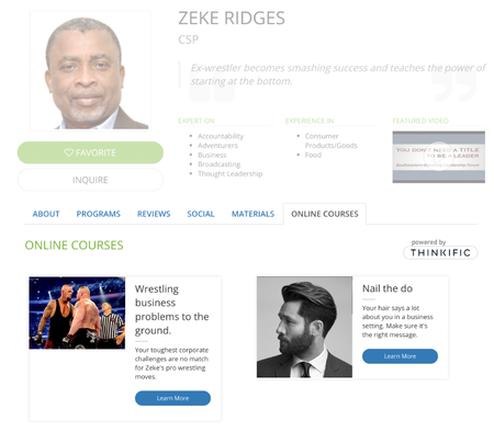 marketplace courses tab