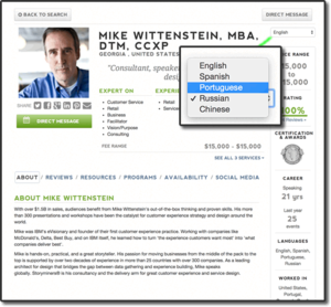language profile