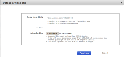 select file