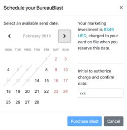 blast calendar